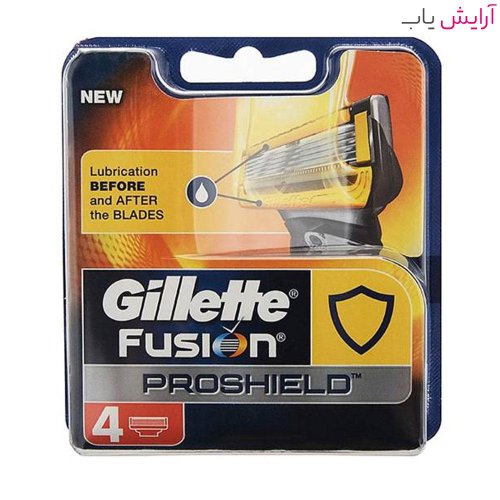 تیغ یدک ژیلت مدل Fusion Proshield بسته 4 عددی - Gillette Fusion Proshield Razor Blades Pack Of 4